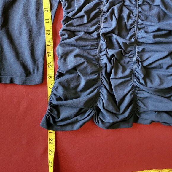 Like New Last Tango Navy Ruched Top | M/L | Vintage - Picture 7 of 9